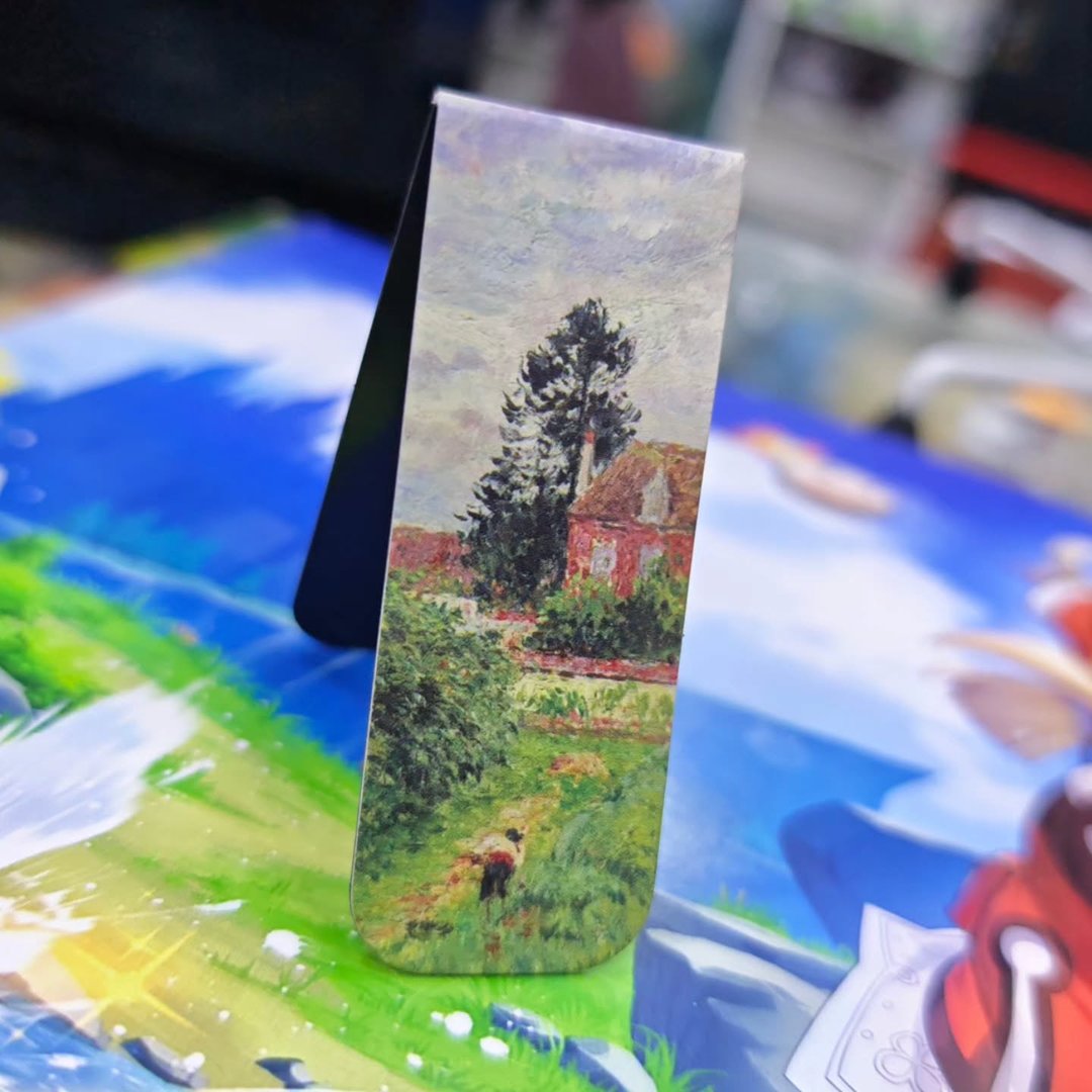 Pack of 4 Camille Pissarro Magnetic Bookmarks - alternate view