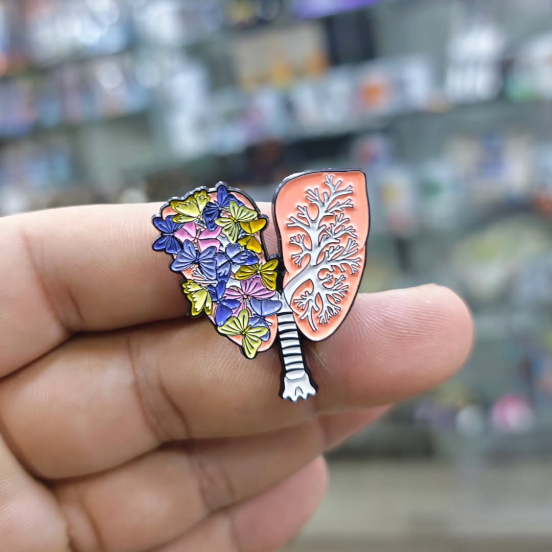 Lung Medical Pins - alternate view