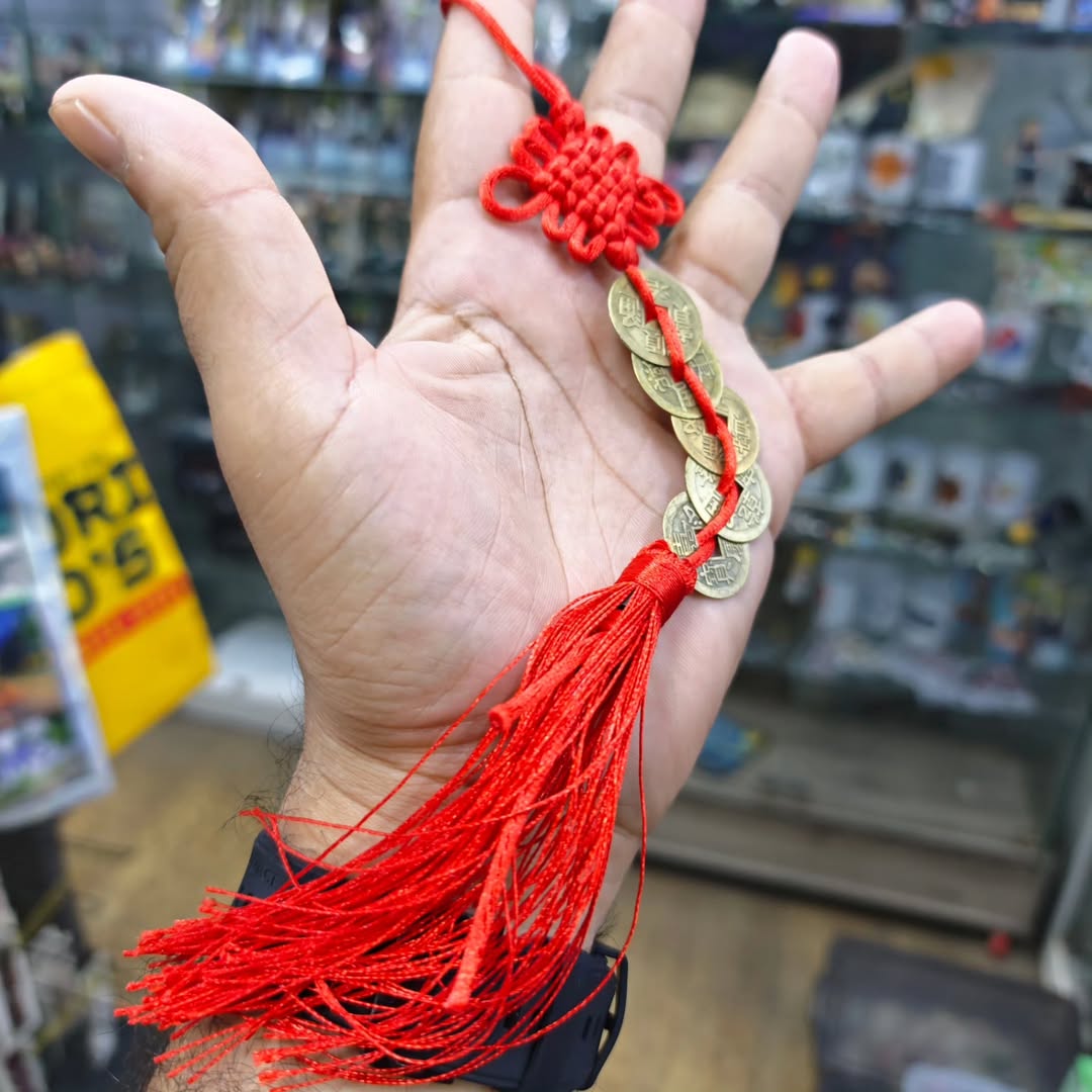 Chinese Pom Poms - alternate view