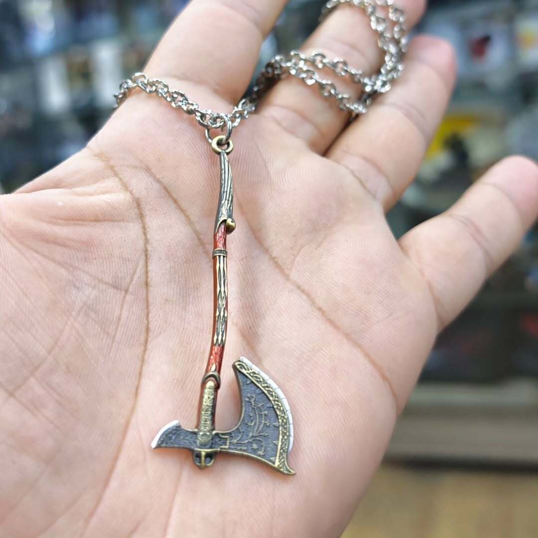 God of War Necklace - alternate view