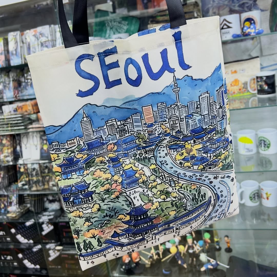 Tote Bag Korea Seoul #157 - alternate view