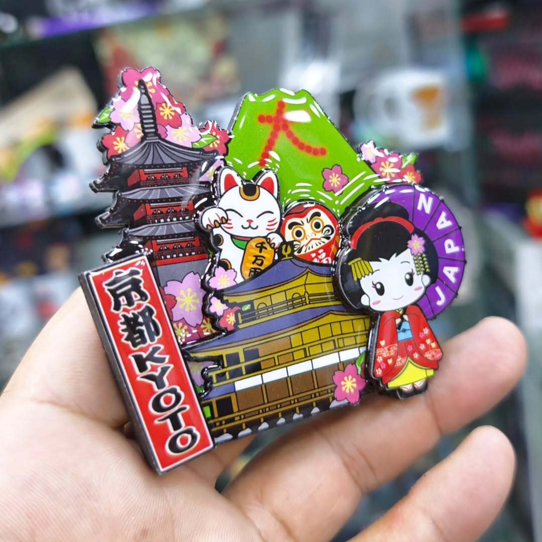 Japanese Refrigerator Magnet - alternate view