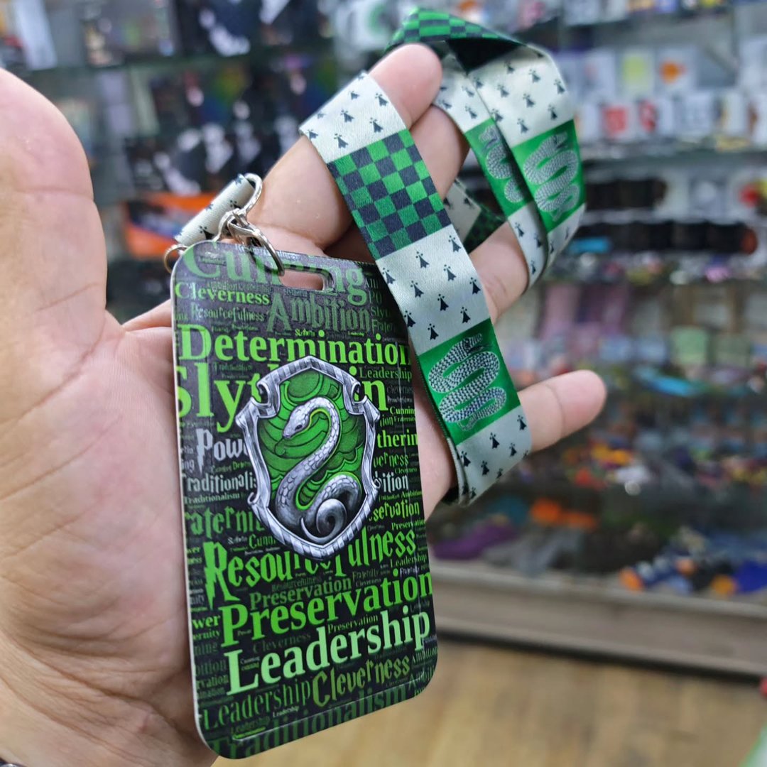 Harry Potter Slytherin Badge Holder - Badge Holder