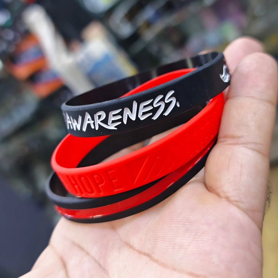Pack of 3 Silicone Bracelets - Bracelet