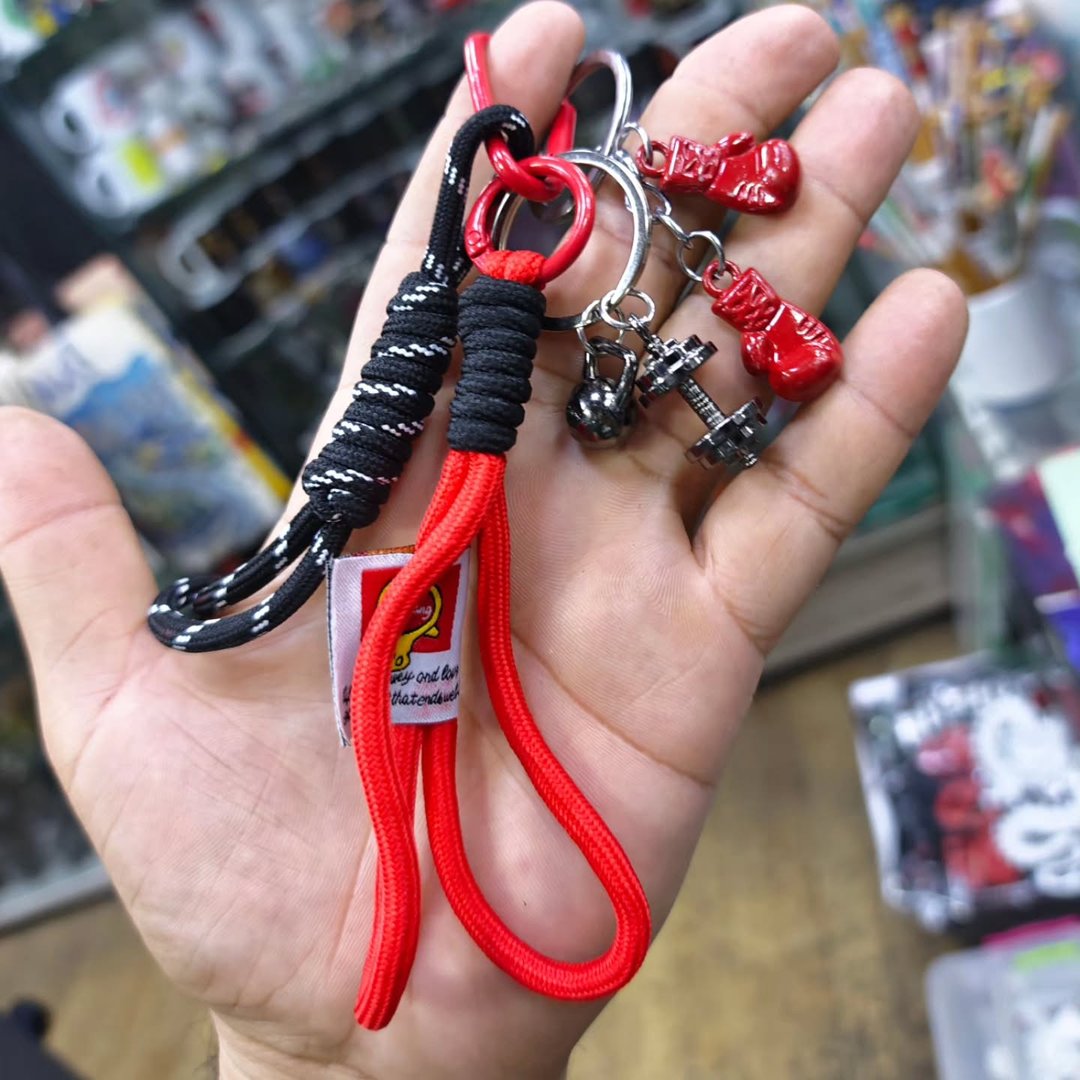 Bodybuilding Keychain - Keychain