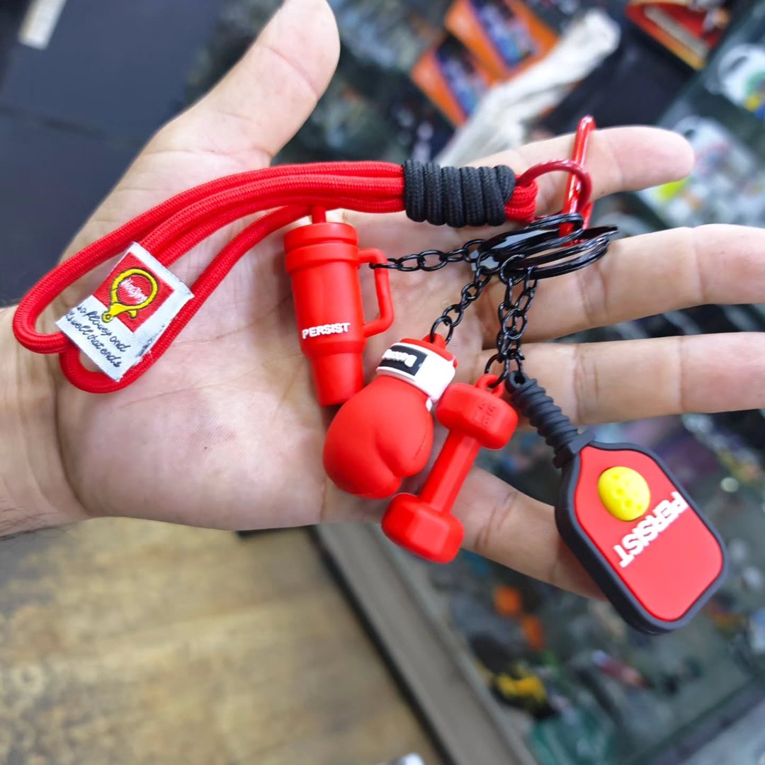 Bodybuilding Keychain - Keychain