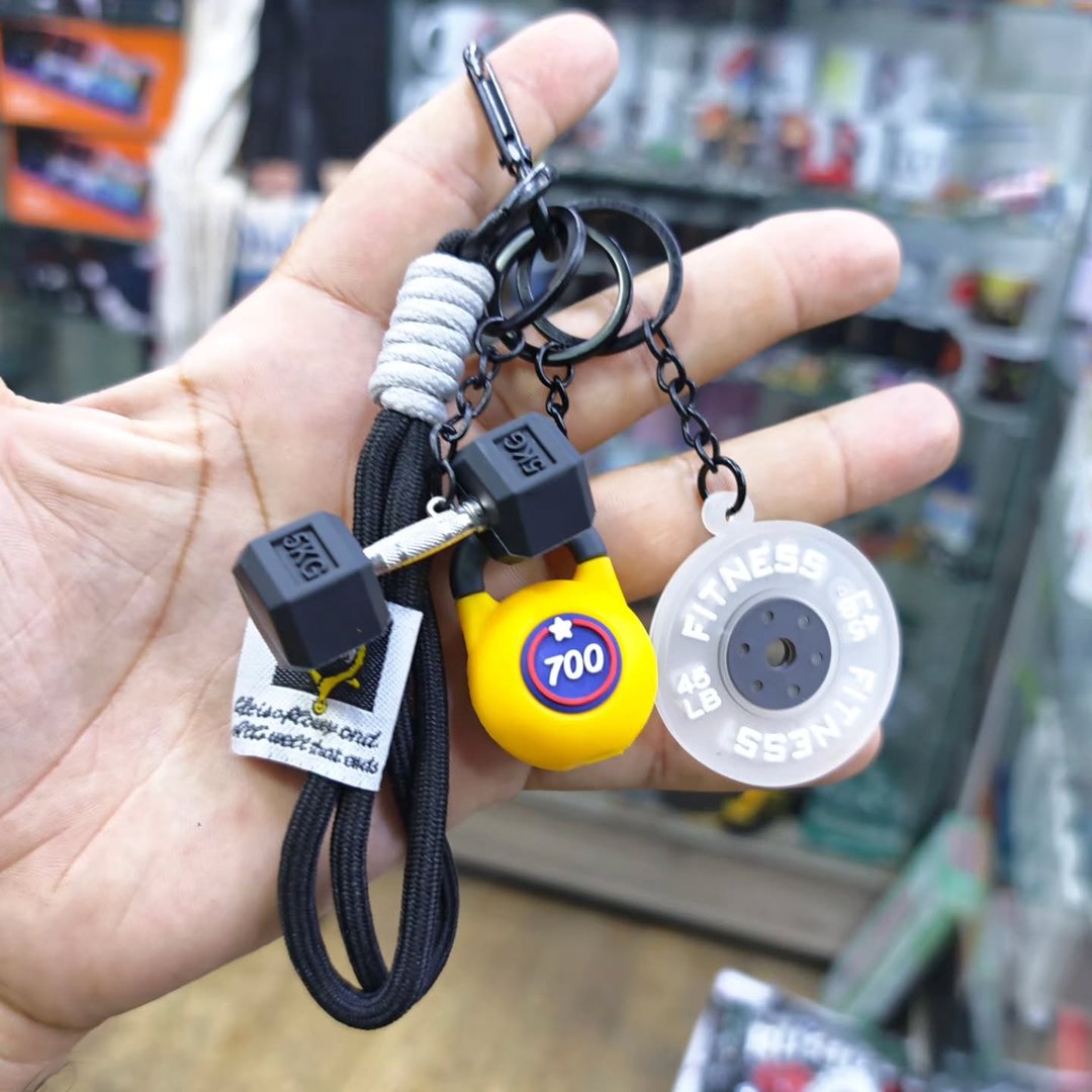 Bodybuilding Keychain - Keychain