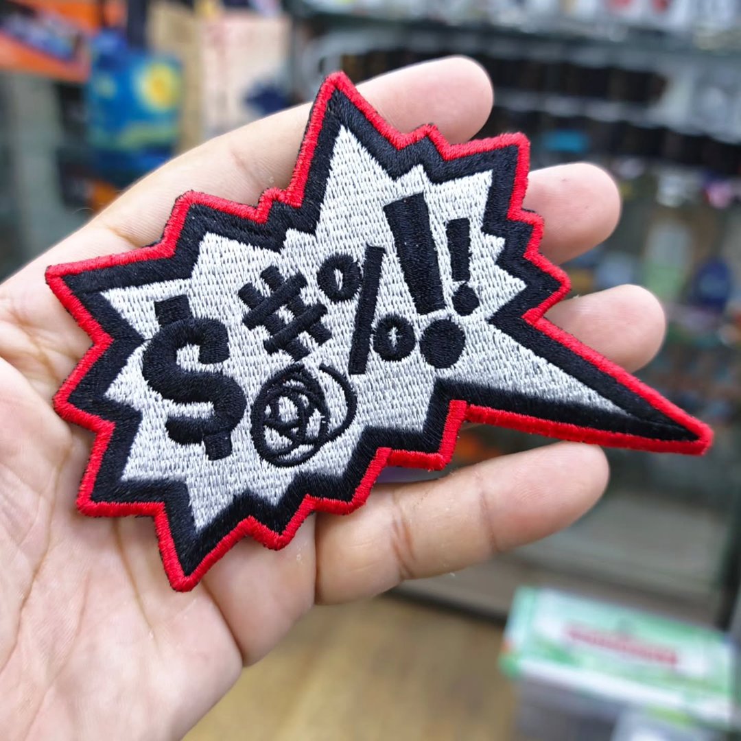 Embroidered Patch Graffiti 105 x 115 MM - Embroidered Patch