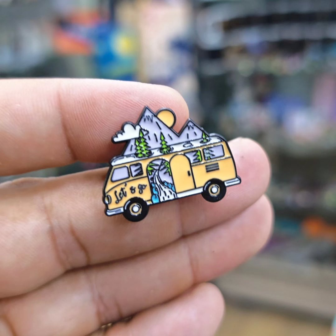 Travel Van Pins - Metal Pins