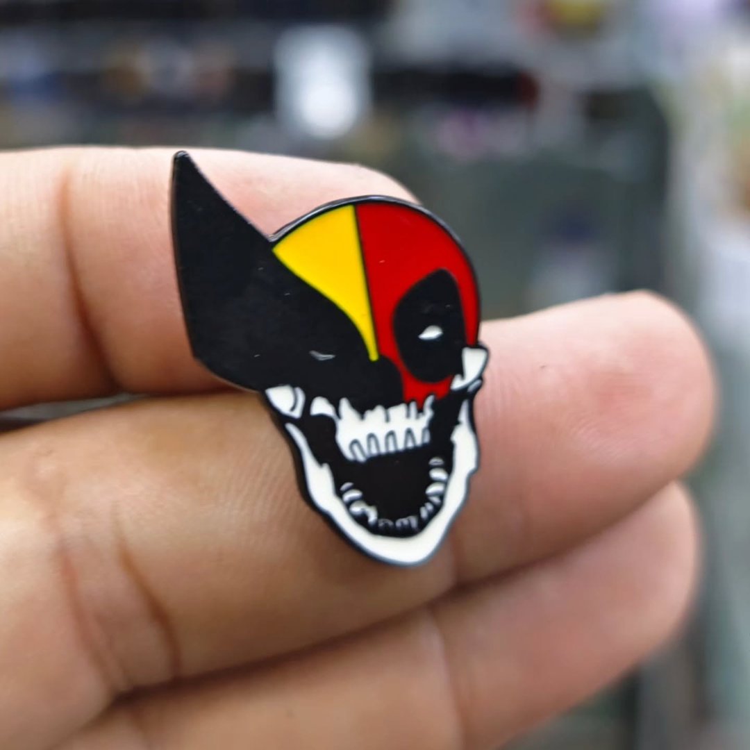 Deadpool Wolverine Pins - Metal Pins