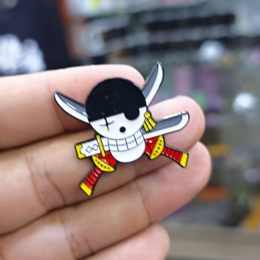 One Piece Zoro Pins - Metal Pins