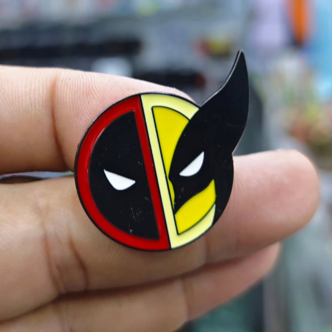 Deadpool Wolverine Pins - Metal Pins