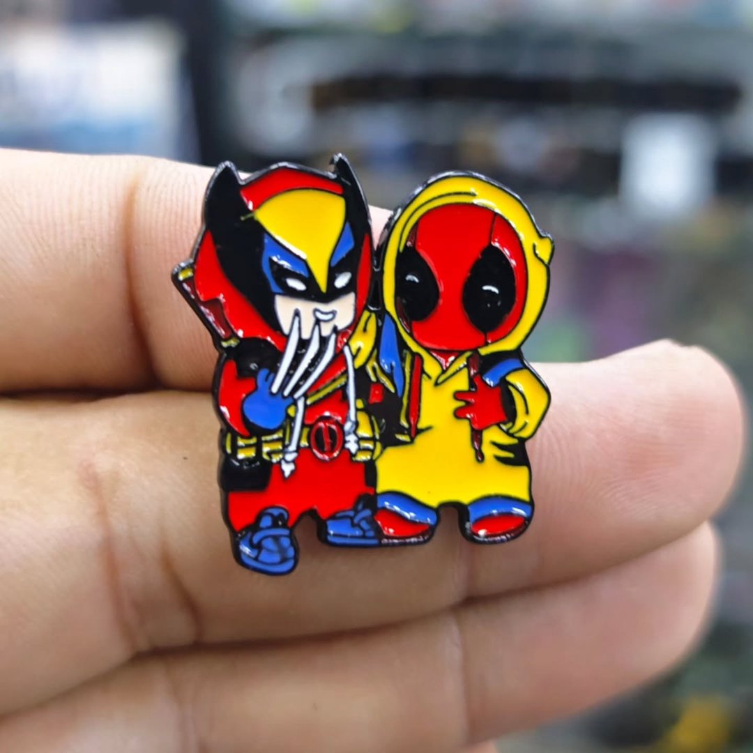 Deadpool Wolverine Pins - Metal Pins