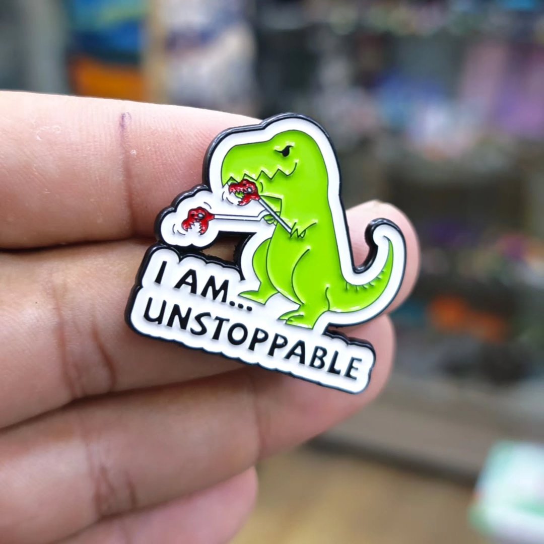 Im Unstoppable Pins - Metal Pins