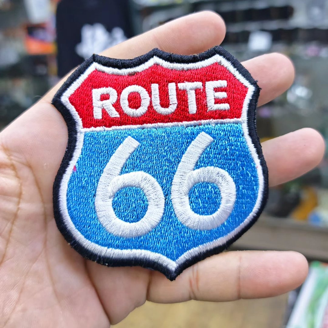 Embroidered Patch Route 66 85X90 CM - Embroidered Patch