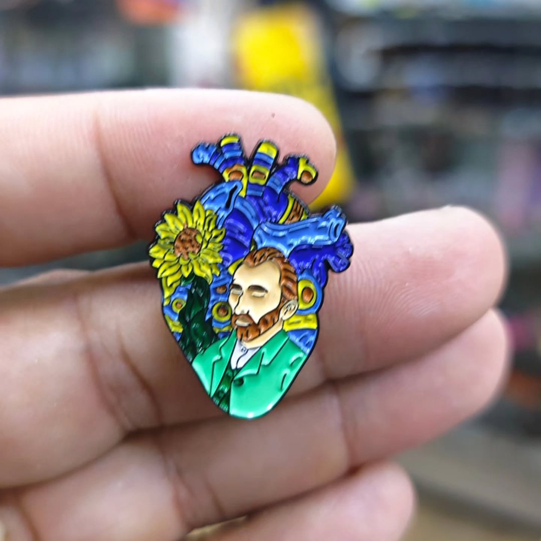 Van Gogh Pins - Metal Pins