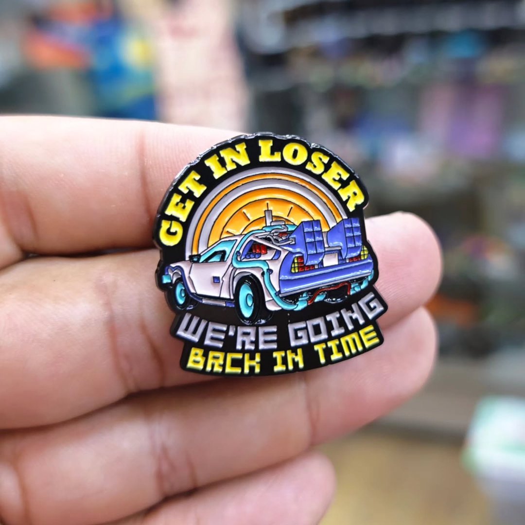Back To The Futur Pins - Metal Pins
