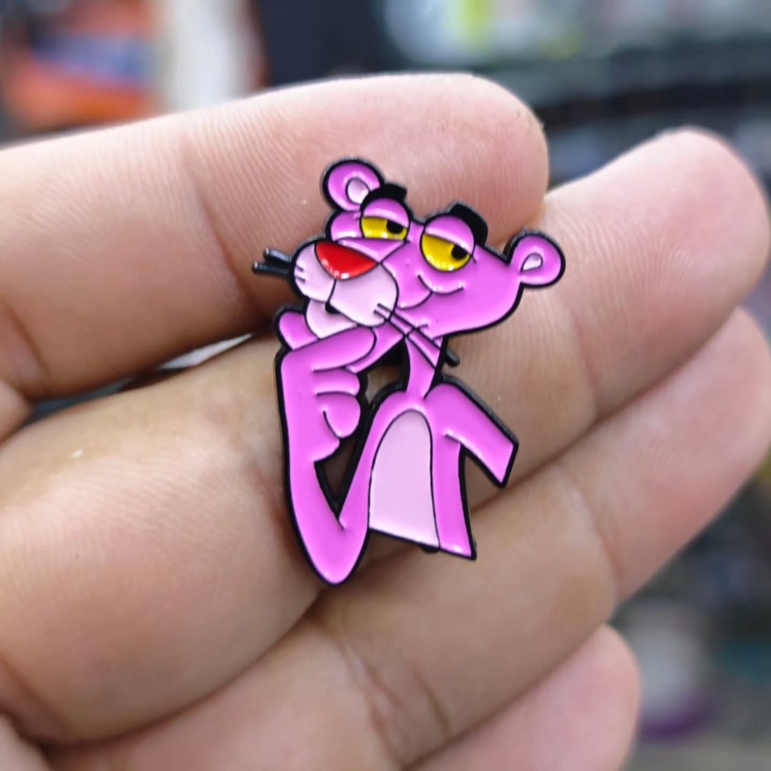 Pink Panther Pins - Metal Pins