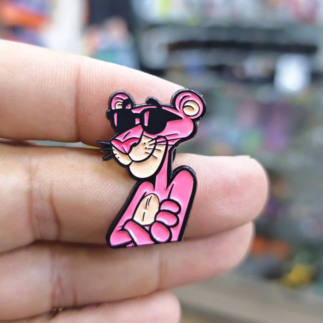 Pink Panther Pins - Metal Pins