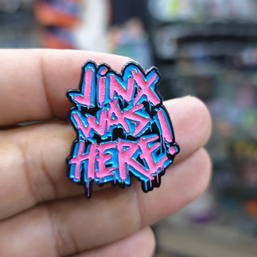 League Of Legends Jinx Pins - Metal Pins