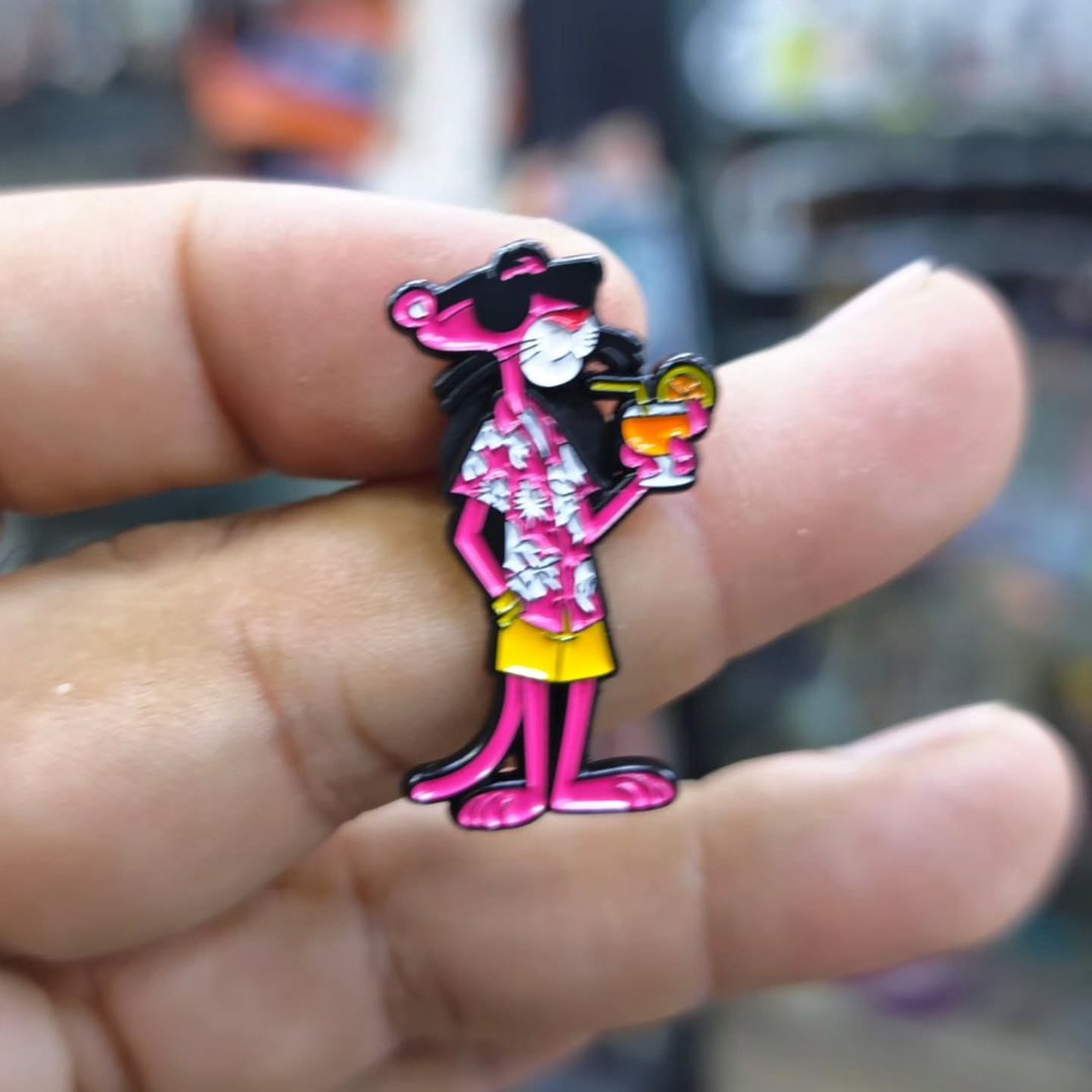 Pink Panther Pins - Metal Pins