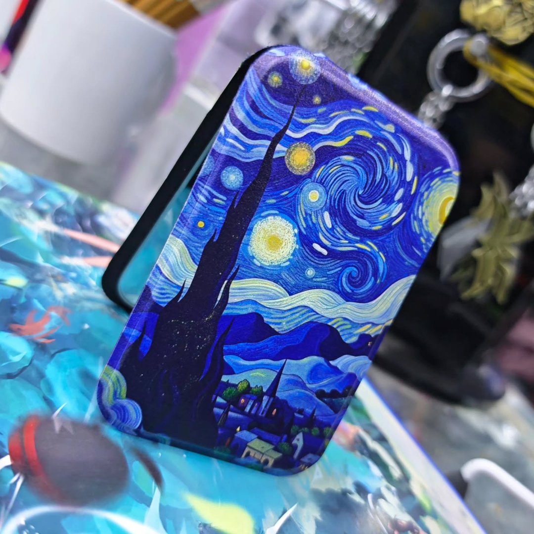 Van Gogh's Pocket Mirror Starry Night - Mirror