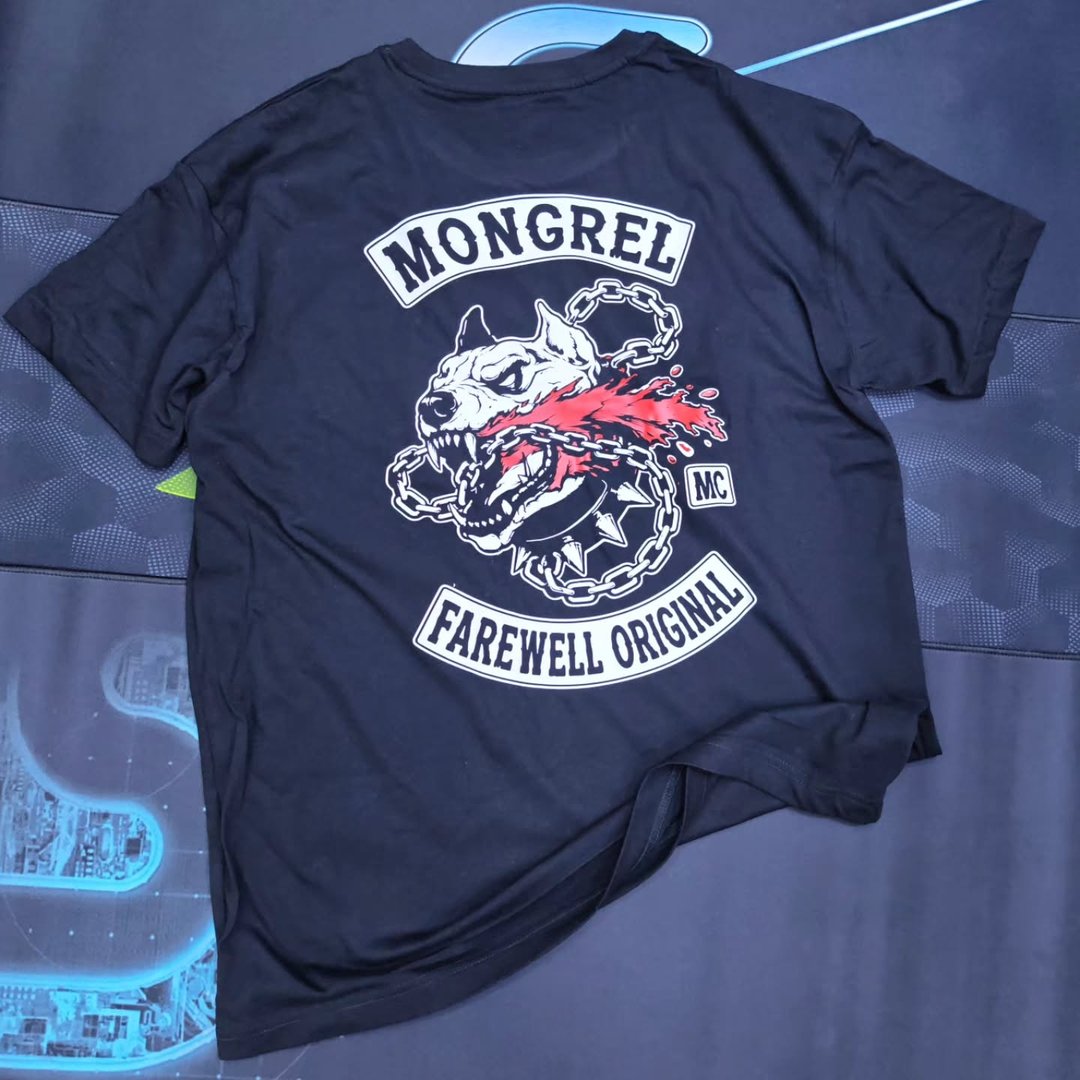 Days Gone Taille L Noir T-Shirt - T-Shirt