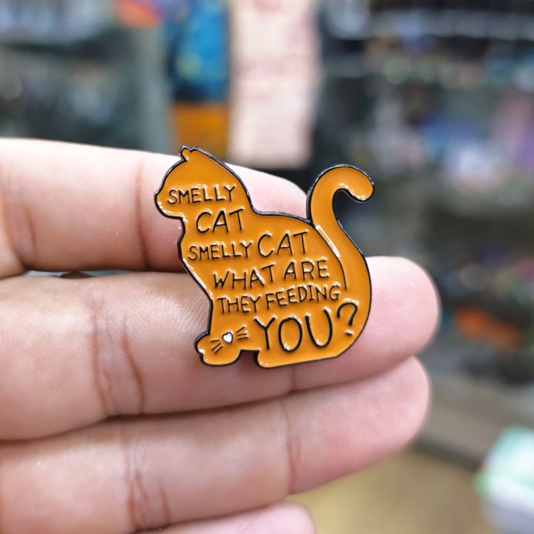 Smeely Cat Pins - Metal Pins