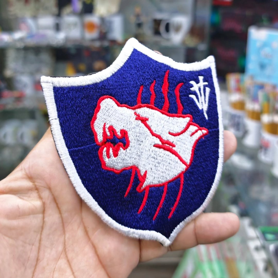 Embroidered patch Resident Evil Wolf 105 x 125 MM - Embroidered Patch