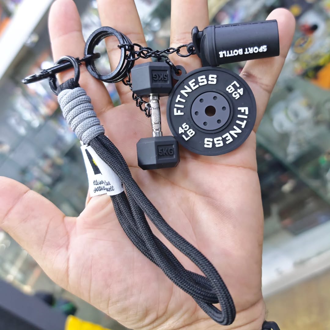 Bodybuilding Keychain - Keychain