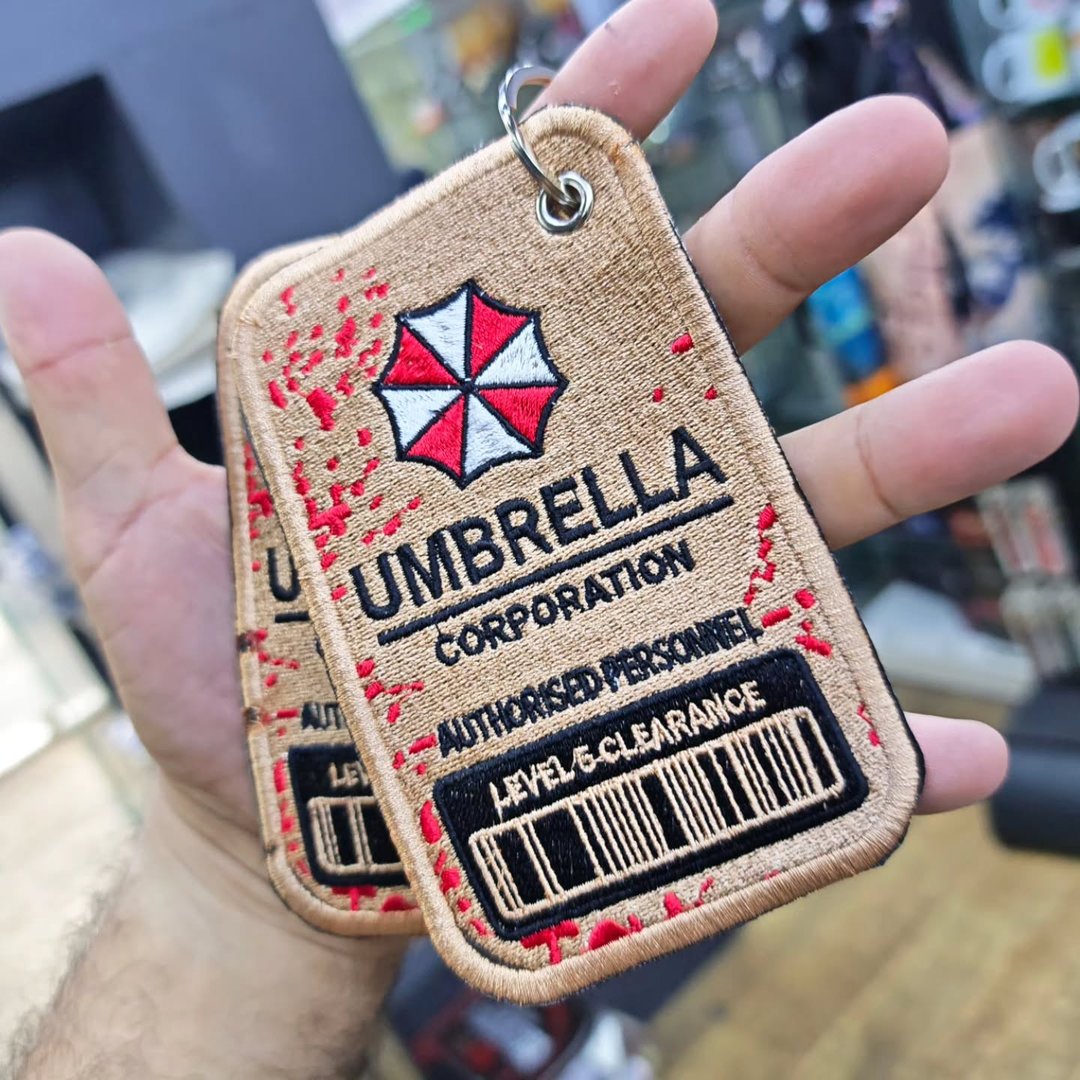 Resident Evil Umbrella Corporation Keychain - Keychain