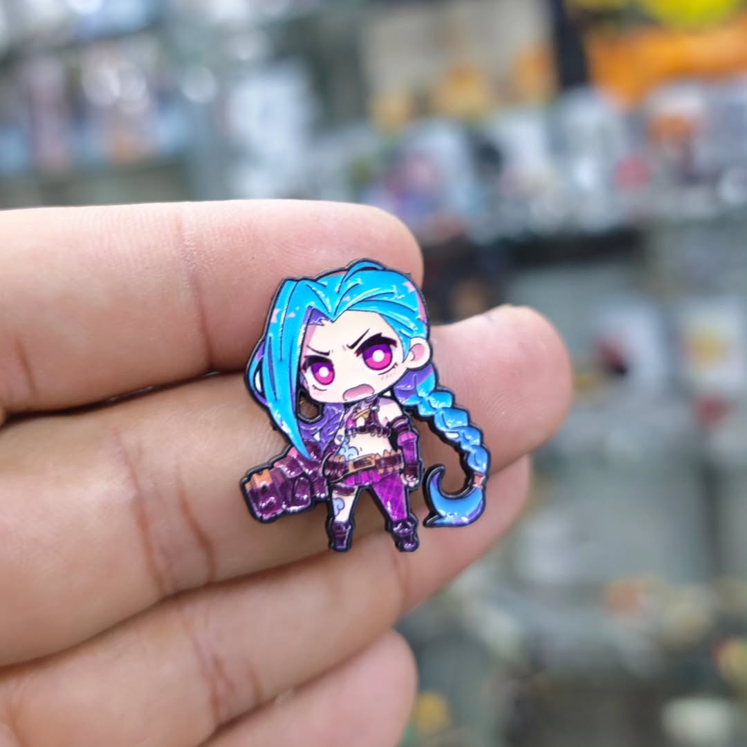 League Of Legends Jinx Pins - Metal Pins