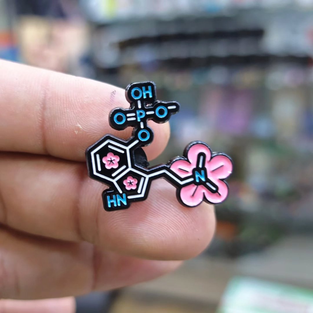 Chemistry Pins - Metal Pins