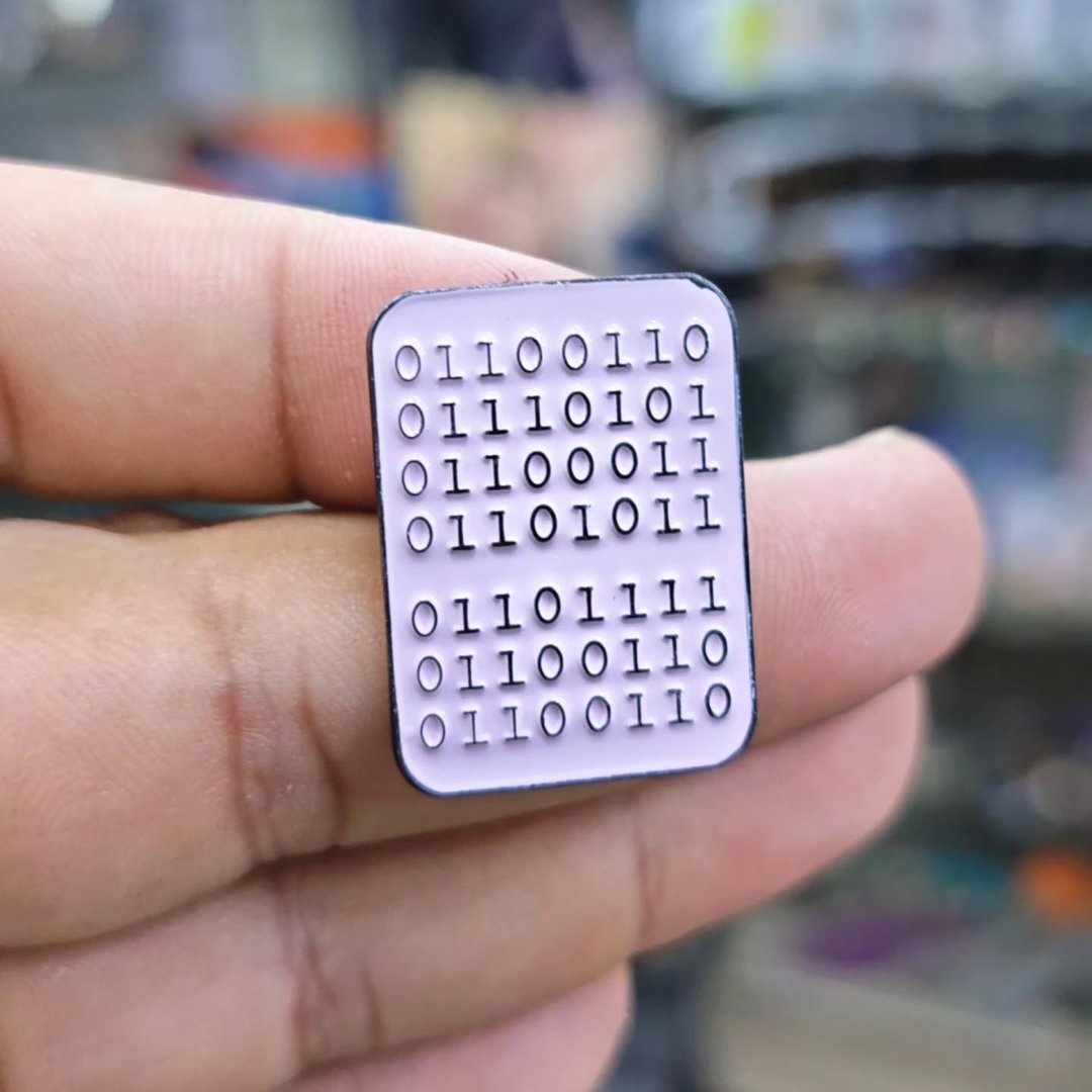 Informatique Binaire Pins - Metal Pins