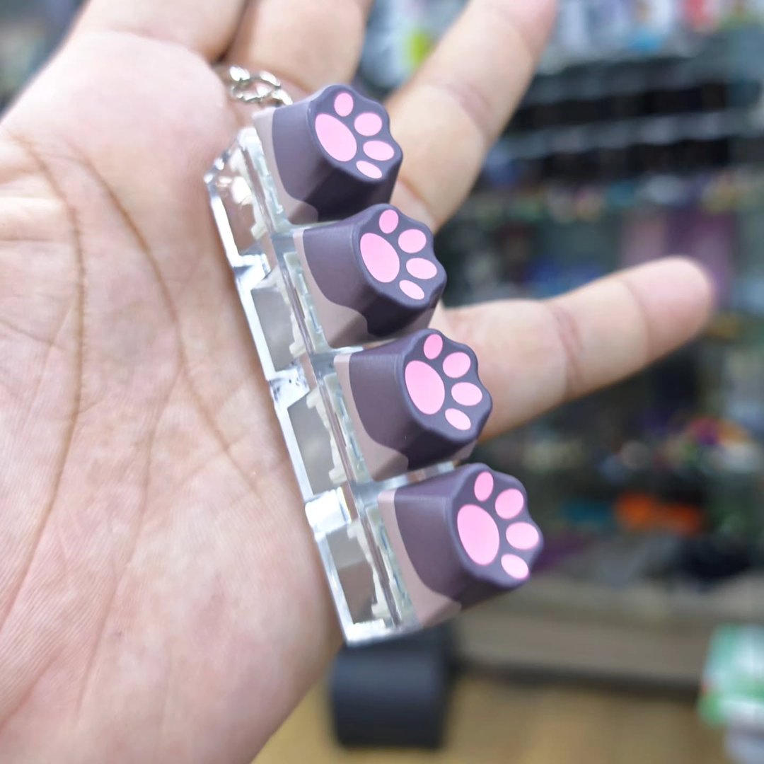 Anti Stress Keyboard Keychain - Keychain