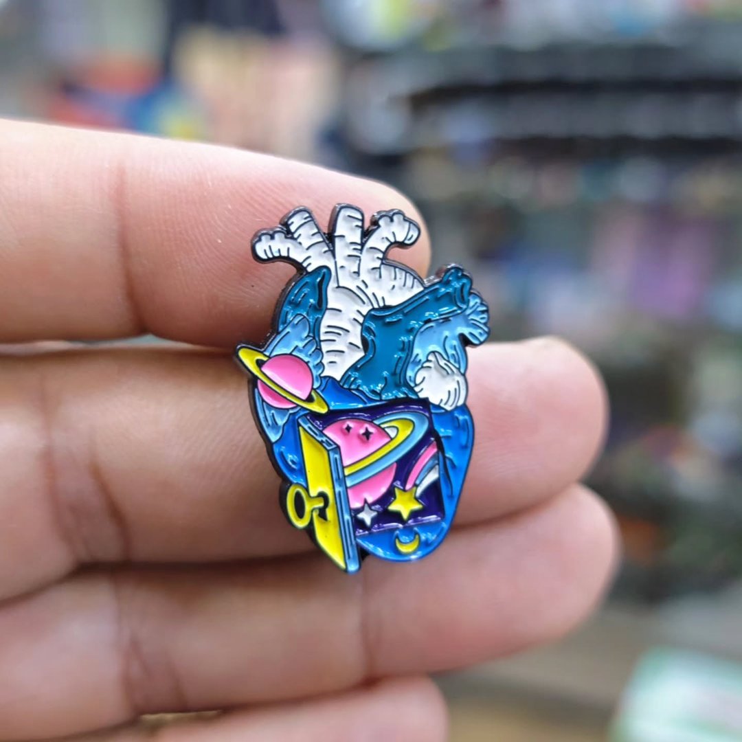 Heart Pins - Metal Pins