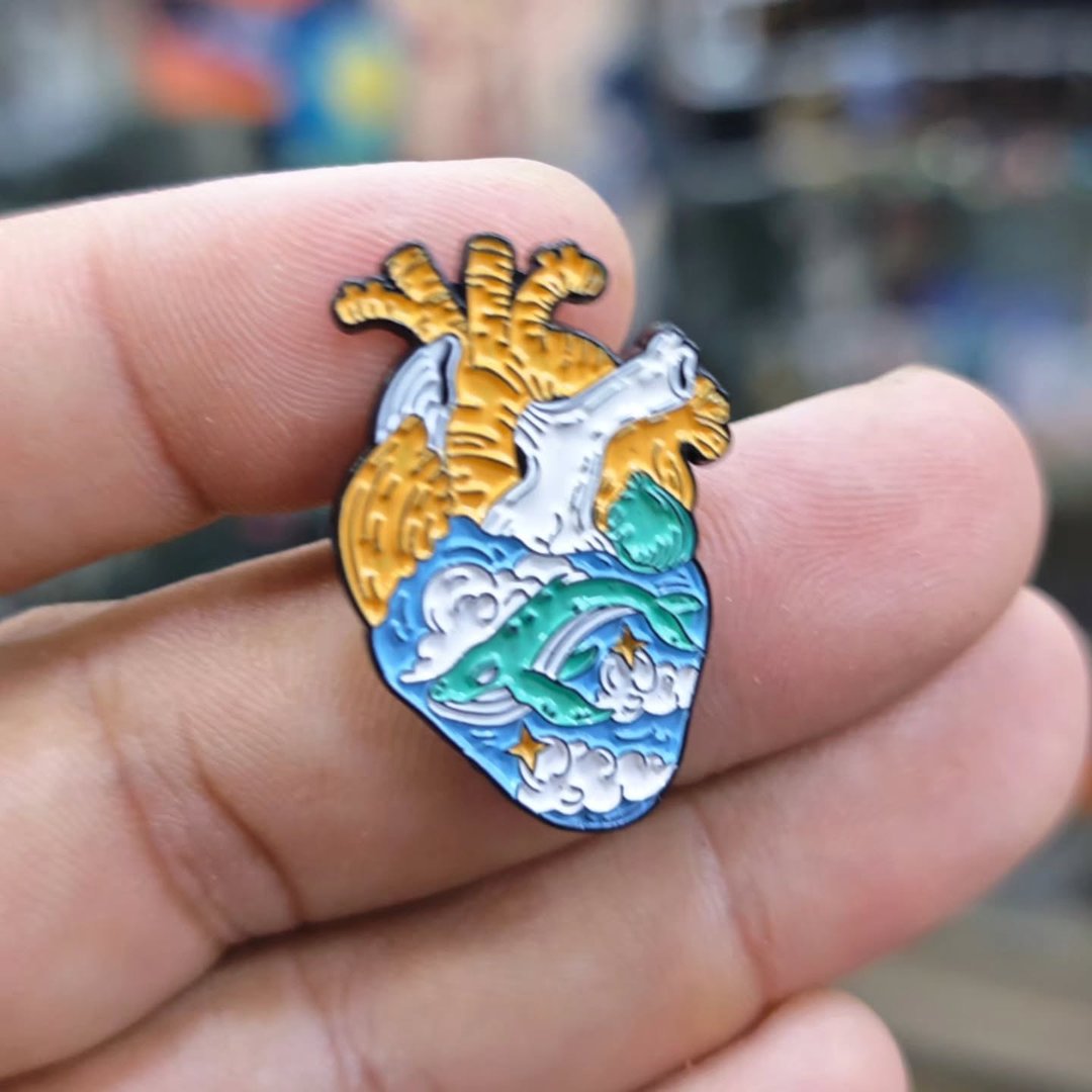 Heart Pins - Metal Pins