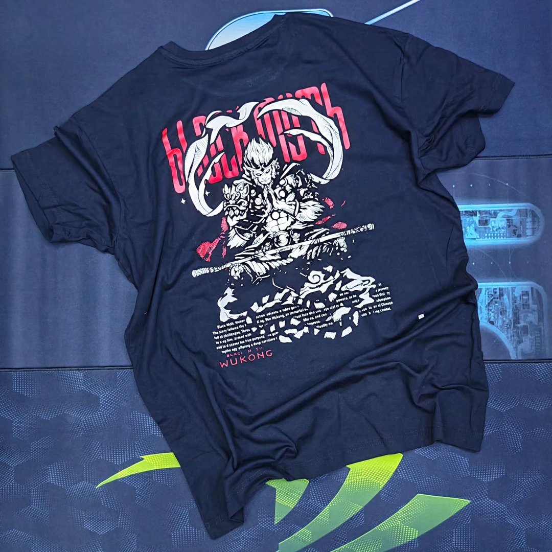 Wu Kong Taille XL Noir T-Shirt - T-Shirt