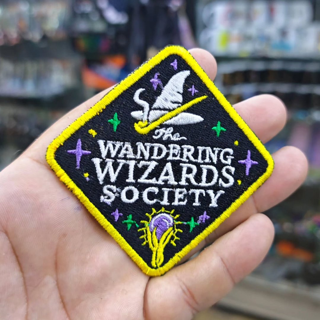 Embroidered Patch Wizards Harry Potter 85 x 85 MM - Embroidered Patch