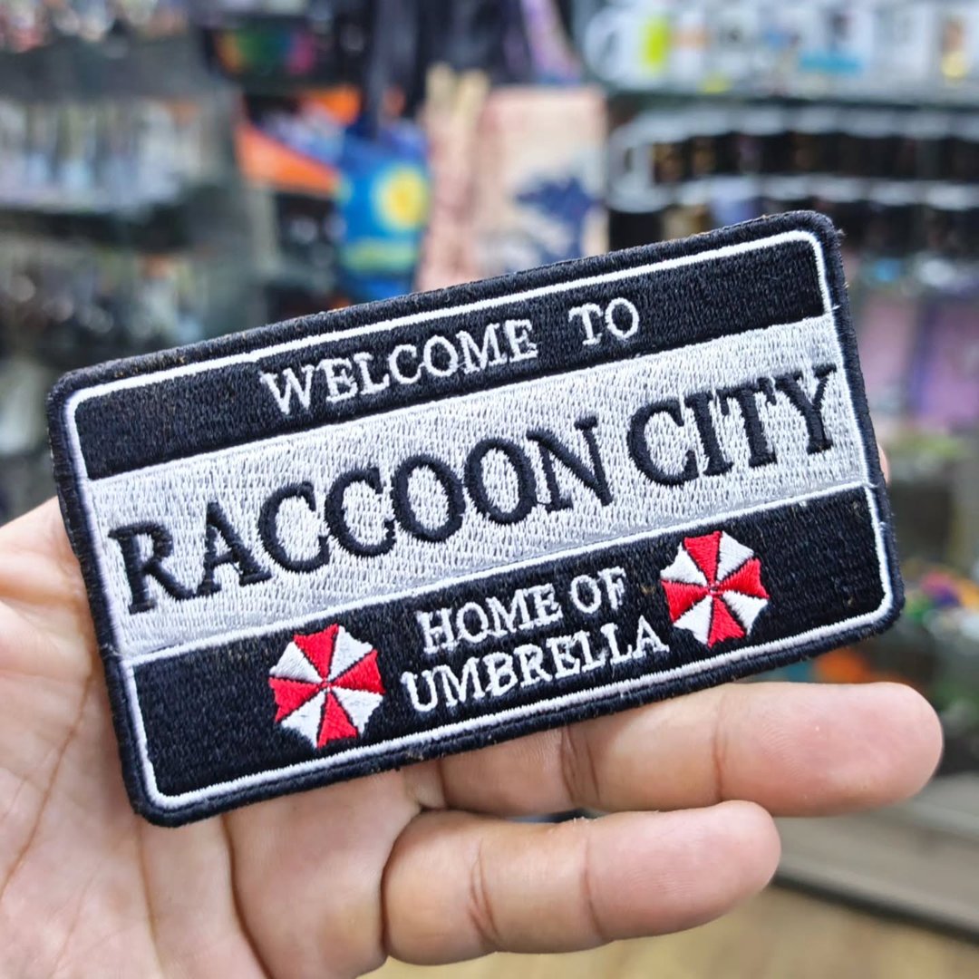 Embroidered Patch Resident Evil Raccon City 115 x 65 MM - Embroidered Patch