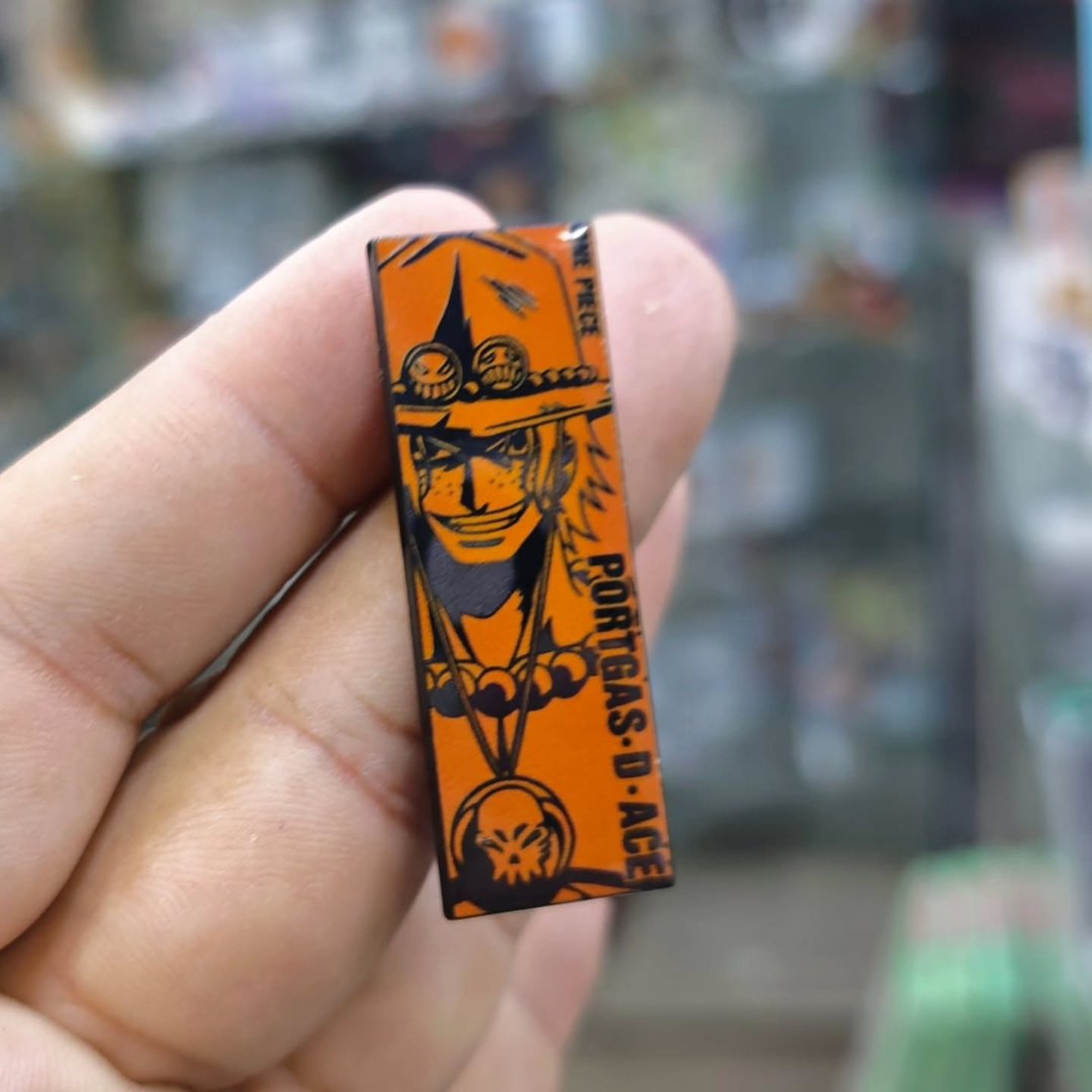 One Piece Ace Pins - Metal Pins