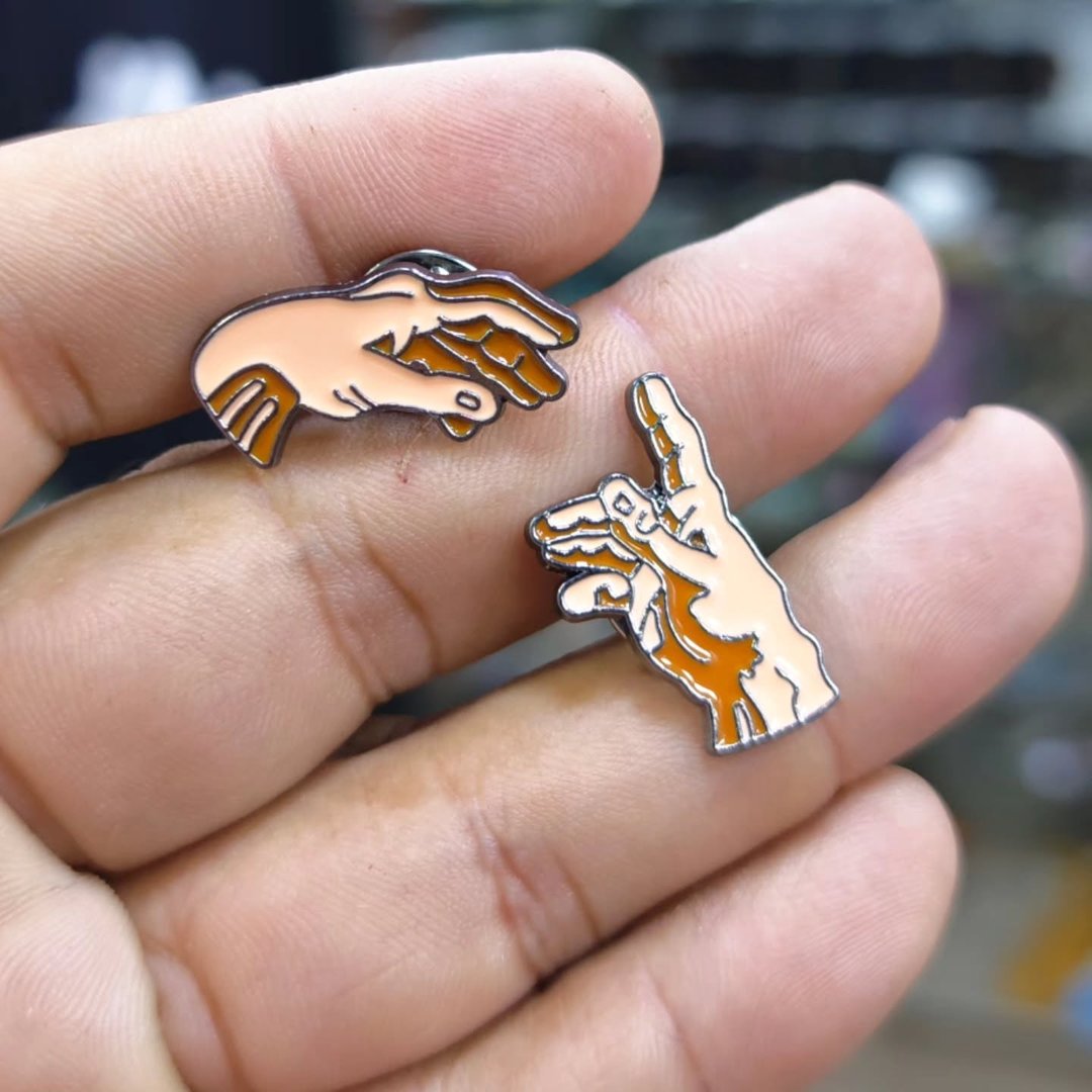 Michel Ange Pins - Metal Pins