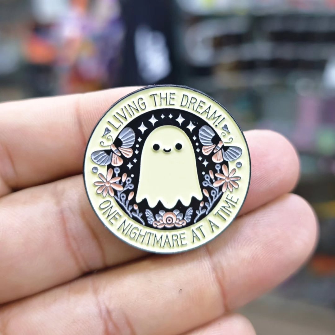 Living The Dream Pins - Metal Pins