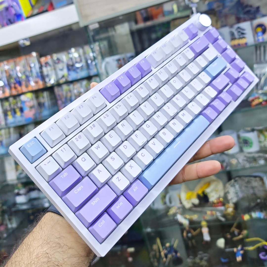 Ajazz AK820 Wired Mechanical Keyboard with Linear Switches - Keyboard