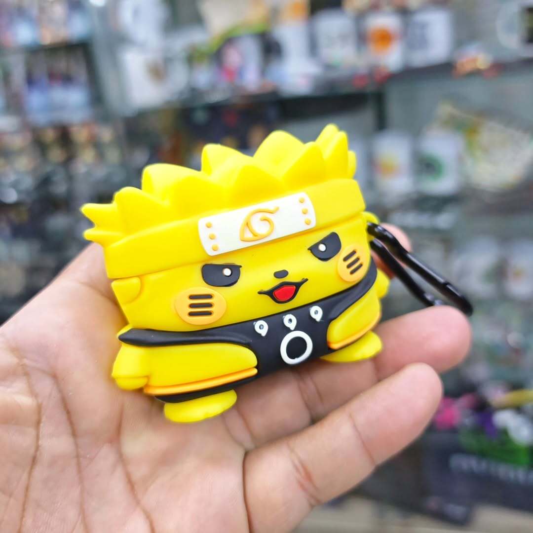 Naruto Pikachu Airpod Pro Protector - Wireless Earphone Protector