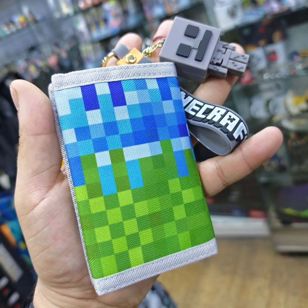 Minecraft Wallet Keychain - Wallet