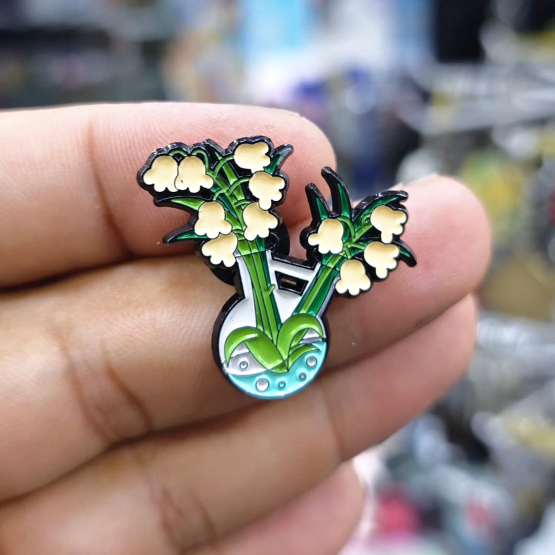 Vase Plante Pins - Metal Pins