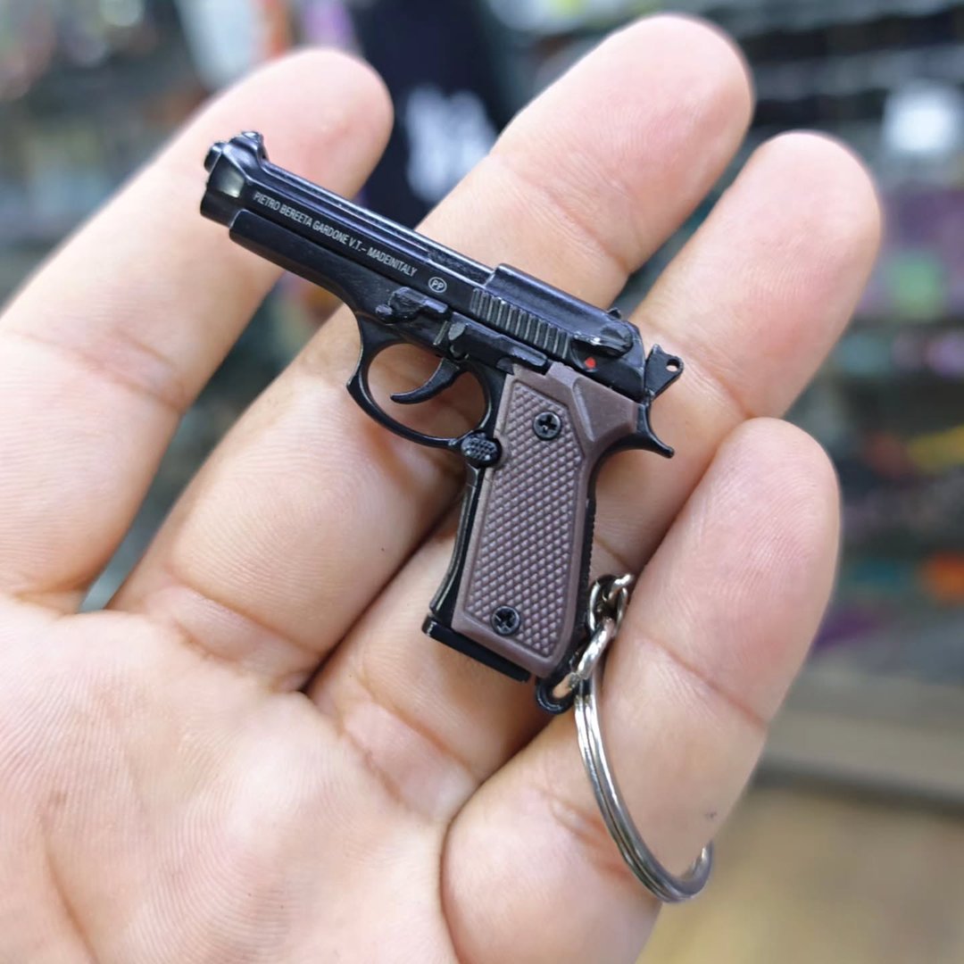 Miniature Beretta Keyring - Keychain