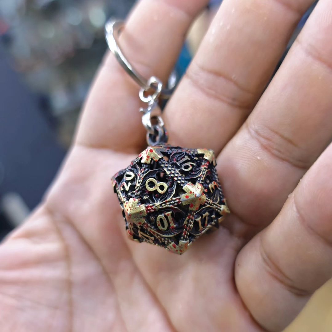 Dungeons and Dragons Keychain - Keychain