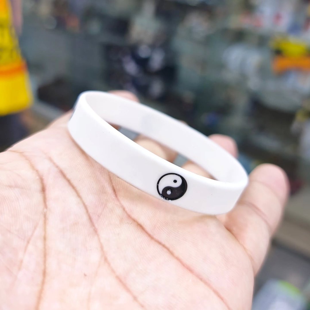 Yin Yang Silicone Bracelet - Bracelet